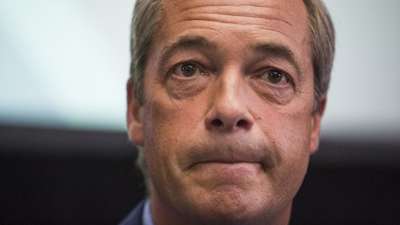 UKIP Leader Nigel Farage announces he is standing down as leader of UKIP. 