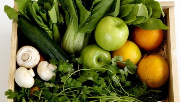 Eat with the seasons and consider buying smaller amounts of fresh fruit and veg.