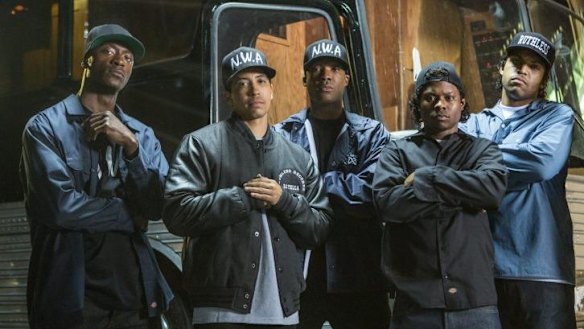 Shiny and muscular: <i>Straight Outta Compton</i> compromises the truth.