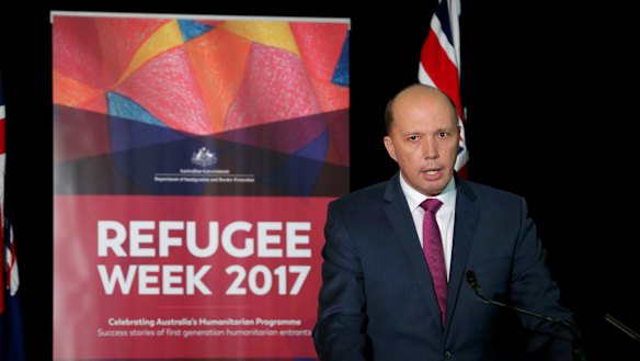 Immigration Minister Peter Dutton