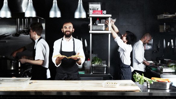 Chef Federico Zanellato at LuMi.