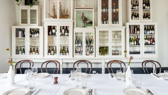  Private dining at the Builders Arms Hotel in Fitzroy.  