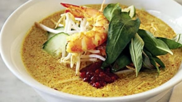 Prawn laksa