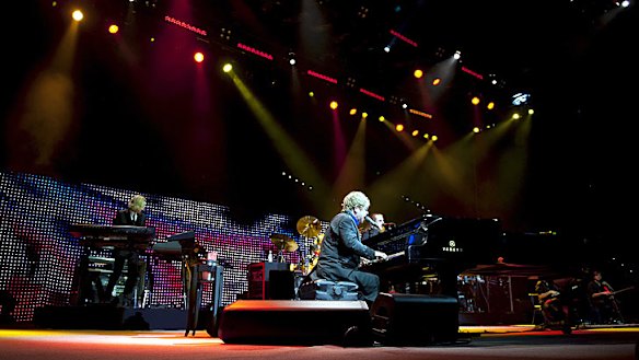 Big acts like last month's Elton John concert are still booked at the Brisbane Entertainment Centre.