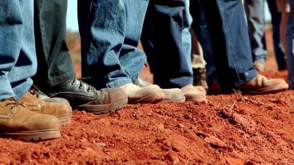 It's also a bit rich to be surprised or disappointed about the dive in resources capex.