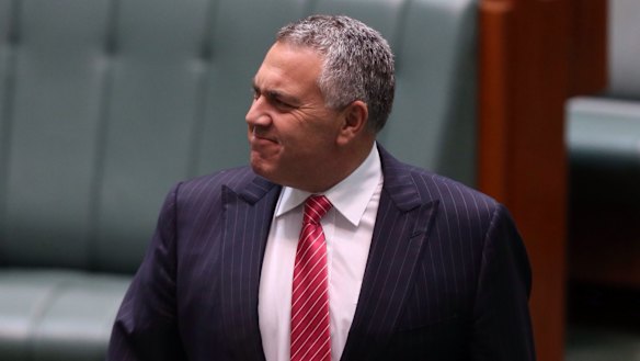 Treasurer Joe Hockey during question time  on Wednesday.
