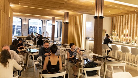 The multi-functional space on Kent Street. 