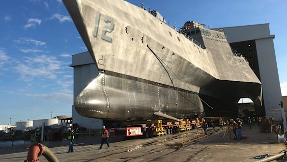 Austal has been hit by a cost blow-out on the US shipbuilding program.