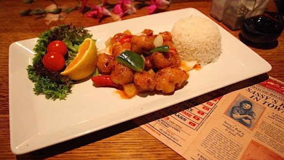 Sassy's Red - Sweet and sour pork