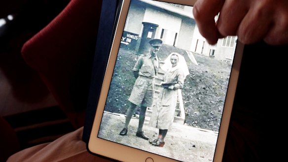 Kath Neuss, right, was killed in the Bangka Island massacre