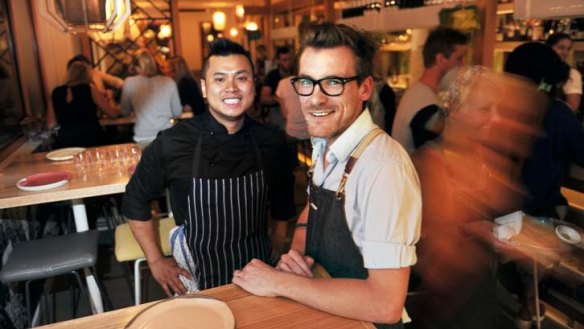 Recipe for success: Owners Dai Duong and Rene Spence at Uncle.