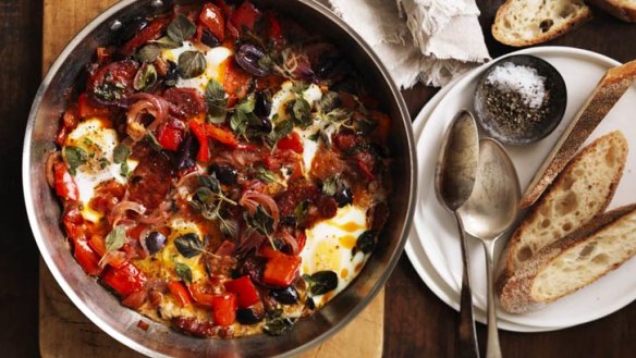 There's nothing wrong with eggs for dinner; especially when they look (and taste) like these.