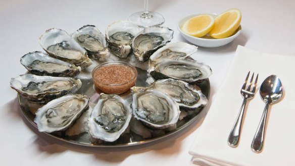 Oysters are $2 between 4-6pm.
