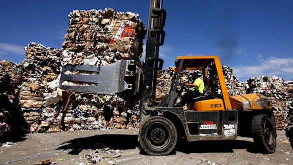 The government will seek to procure more recycled materials to resolve a nationwide crisis. 