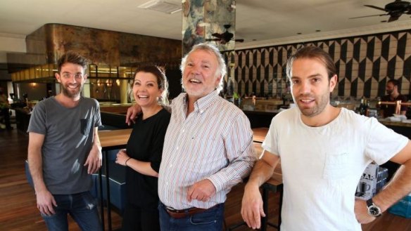 From left: Antoine, Nathalie, Jacques and Edouard Reymond.