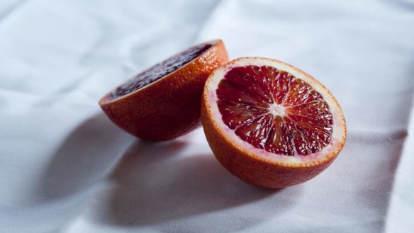 Smooth and fresh: Blood oranges work well in both sweet and savoury dishes.