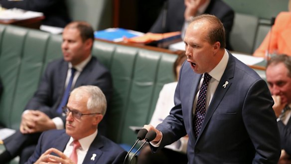 Peter Dutton made comments linking previous Lebanese migration with terrorism offences.