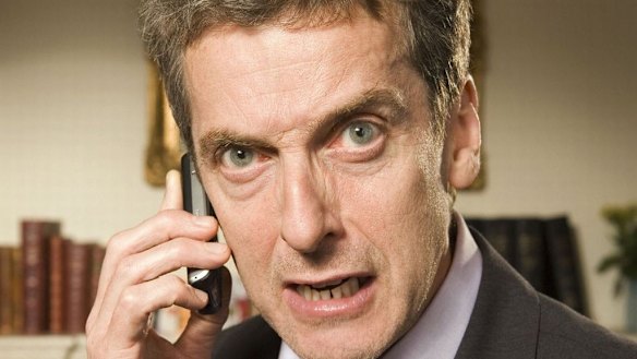 Famously foul mouthed figure: Malcolm Tucker , the colourful character from <i>The Thick of It</i>.