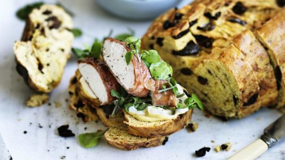 Leave the chicken to cool and serve with sourdough for lunch.