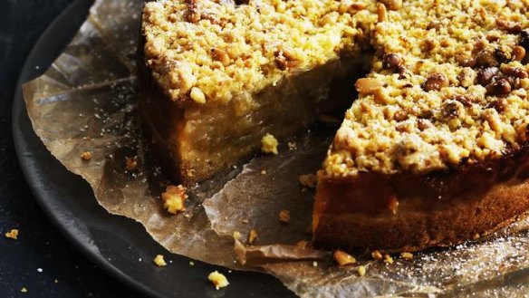 Using orange rather than lemon juice helps the apple assert itself in a crumble.