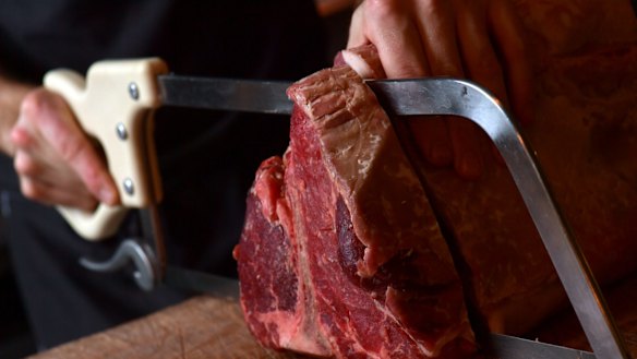 James Madden says the size of steaks is also increasing. 