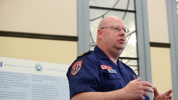 Ambulance Victoria chief executive Tony Walker.