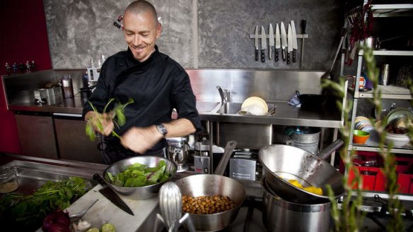 Ethical edibles: Chef Simon Bryant.