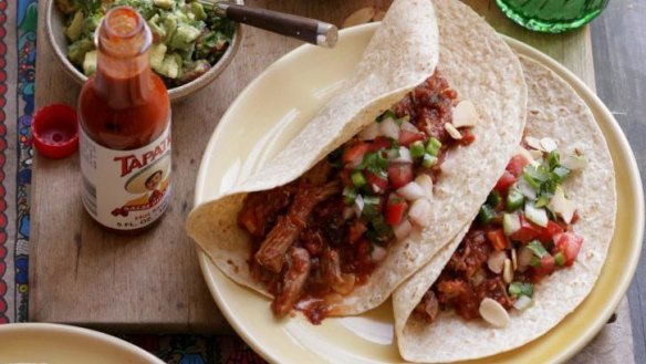 Go Mexican: Use shredded pork to create spicy tacos.