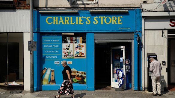 CCTV from Charlie's Store in Salisbury appeared to show Dawn Sturgess the day before she became seriously ill.