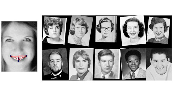 The evolution of the smile captured in 100 years of yearbook photos
