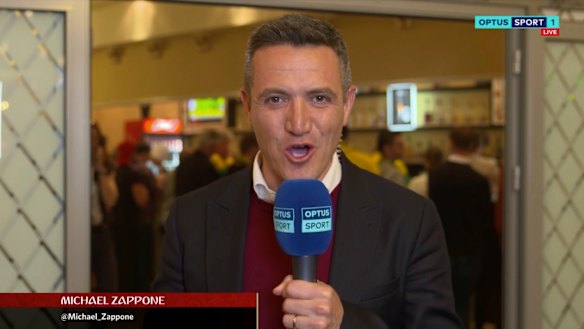 Optus' live stream for the World Cup suffered from technical issues.