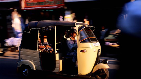Rickshaws of the night