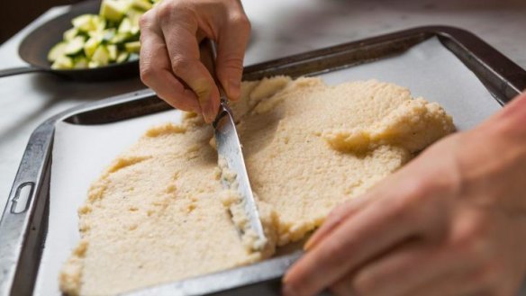 Swap it ... white flour for cauliflower in a pizza base.