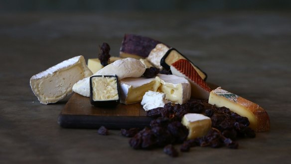 A selection of the supermarket cheese tasted at Gerard's Bar &amp; Charcuterie, Brisbane.