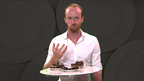 Liam Mannix really liked the raw vegan chocolate truffles. But he was very confused about the doughnuts.