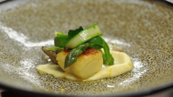 A dish on offer at Sage restaurant’s five-course Taste and Test dinner.