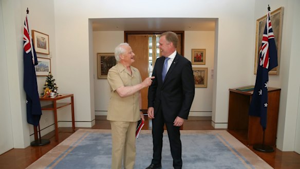 Liberal MP Philip Ruddock Speaker Tony Smith on Wednesday.