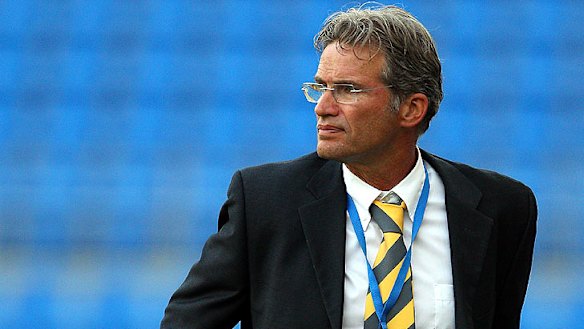 Gold Coast United coach Miron Bleiberg.