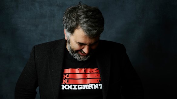 "I have no interest in being a 'real man'," Karapanagiotidis writes in his new book, The Power of Hope. "I just want to be a kind and decent one."