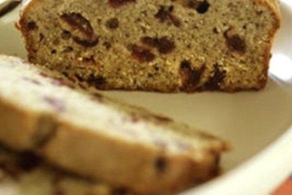 Cranberry banana bread