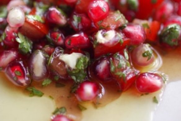 Pomegranate salsa