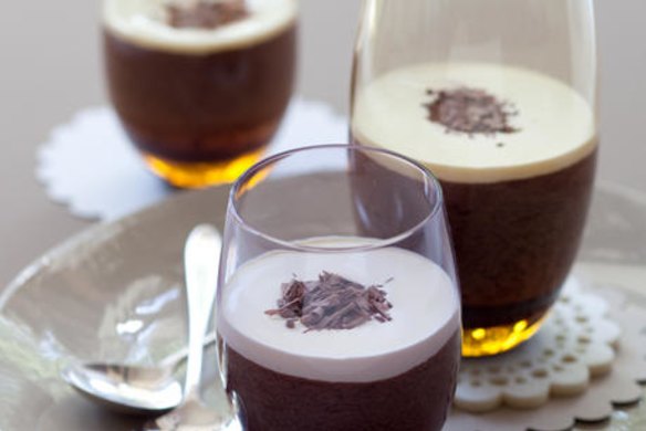 Irish coffee mousse.