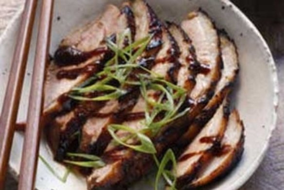 Miso Duck with tonkatsu sauce