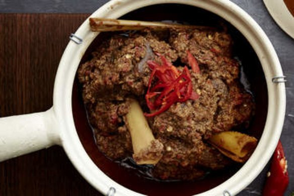 Patience is the key to a good beef rendang.