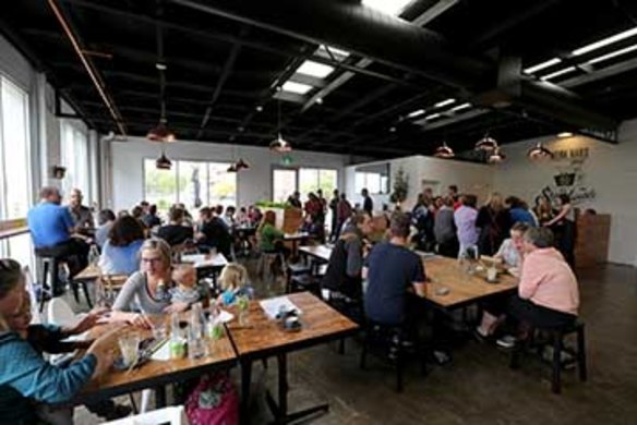 The interior of  Hendriks Cafe in Mordialloc on April 24, 2015 in Melbourne, Australia.  (Photo by Wayne Taylor/Fairfax Media)