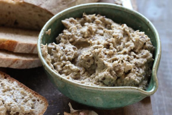 Eggplant dip.