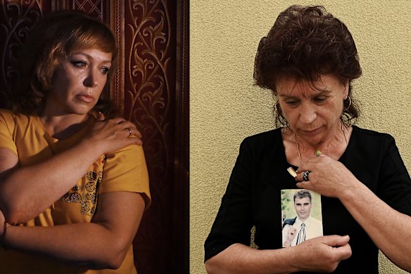 Families of resistance fighters killed by Russian invaders pick up the pieces of their shattered lives.