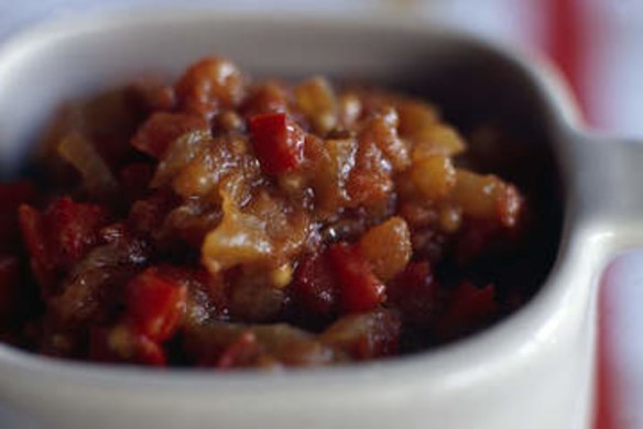 Luke's tomato chutney