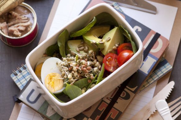Super school salad.