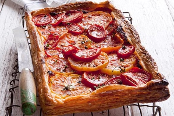 Tomato tart.